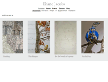 Tablet Screenshot of dianejacobs.net